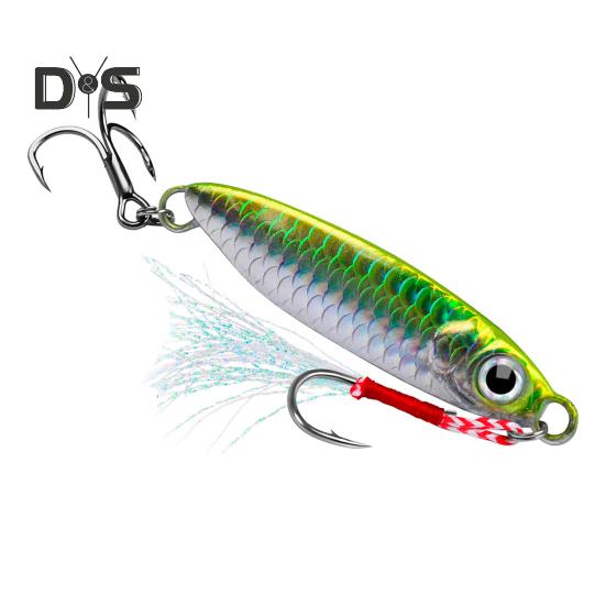 .4CM/7G 5.5CM/15G 6.1CM/20G 7.1CM/30G Jigging Fishing Lure with Hook Realistic Trolling Fishing Bait Freshwater Saltwater Fishing Accessories