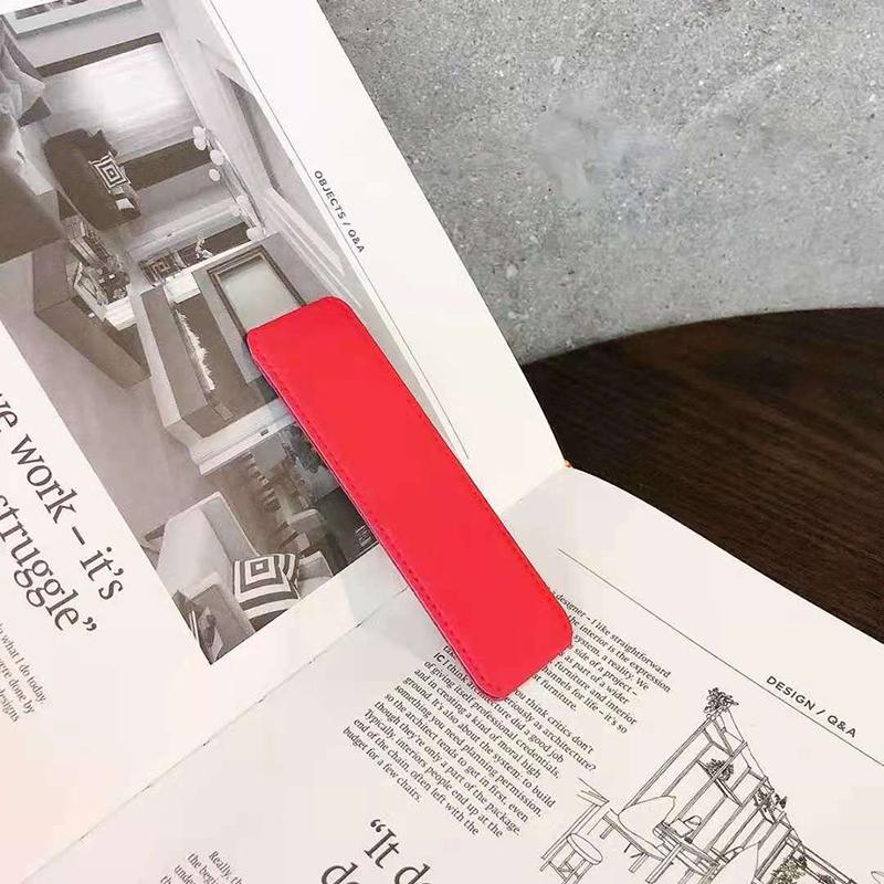 Foldable Desktop Phone Stand - Push-Pull Ring Holder, Simple Adhesive Back Mount for Hands-Free Viewing
