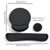 Keyboard Wrist Rest Pad and Mouse Pad Set 3pcs Kit Ergonomic Memory Foam Mouse Wrist Support with Non-Slip Base for Home Office