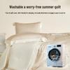 HLA Antibacterial Machine Washable Ice Silk Summer Quilt