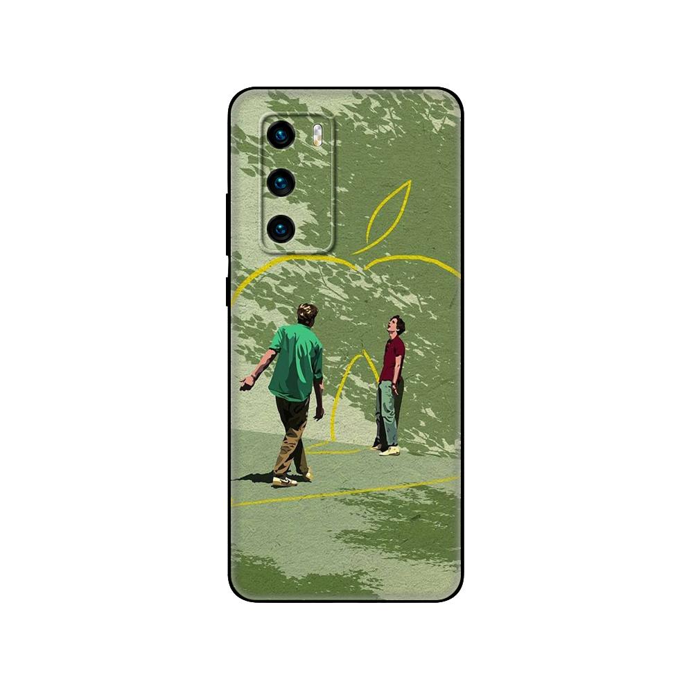 Black Tpu Case For Huawei P30 Lite P30 Pro P40 Case For Huawei P40 LITE E P Smart 2020 Case Cover Call Me by Your Name