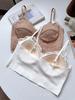 Spring/Summer 2026 Sexy Lace Strapless Padded Bra Vest for Women