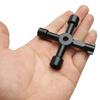 4 In 1 Multifunctional Electrician And Wrench Universal And Triangular Key Used For Gas Train Venting And Radiator Convenience