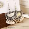 9Pairs/Set Women Retro Elegant Alloy Bright Fashion Earrings