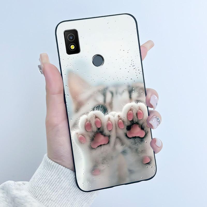 Casing For Cricket Icon 4 Icon 5 Phone Case Luxury Cute Cool Boys Girls Black TPU Soft silicone Back Cover For Icon4 Icon5 Shell