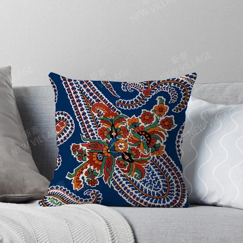 Fall Home Decor Autumn Living Room Throw Pillow Cover Sofa Boho Cushion Cover Mandala
