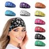 Sweatband Football World Cup Print Soccer Headband Elastic Breathable Sport Headscarf Adjustable Soccer Bandana Unisex