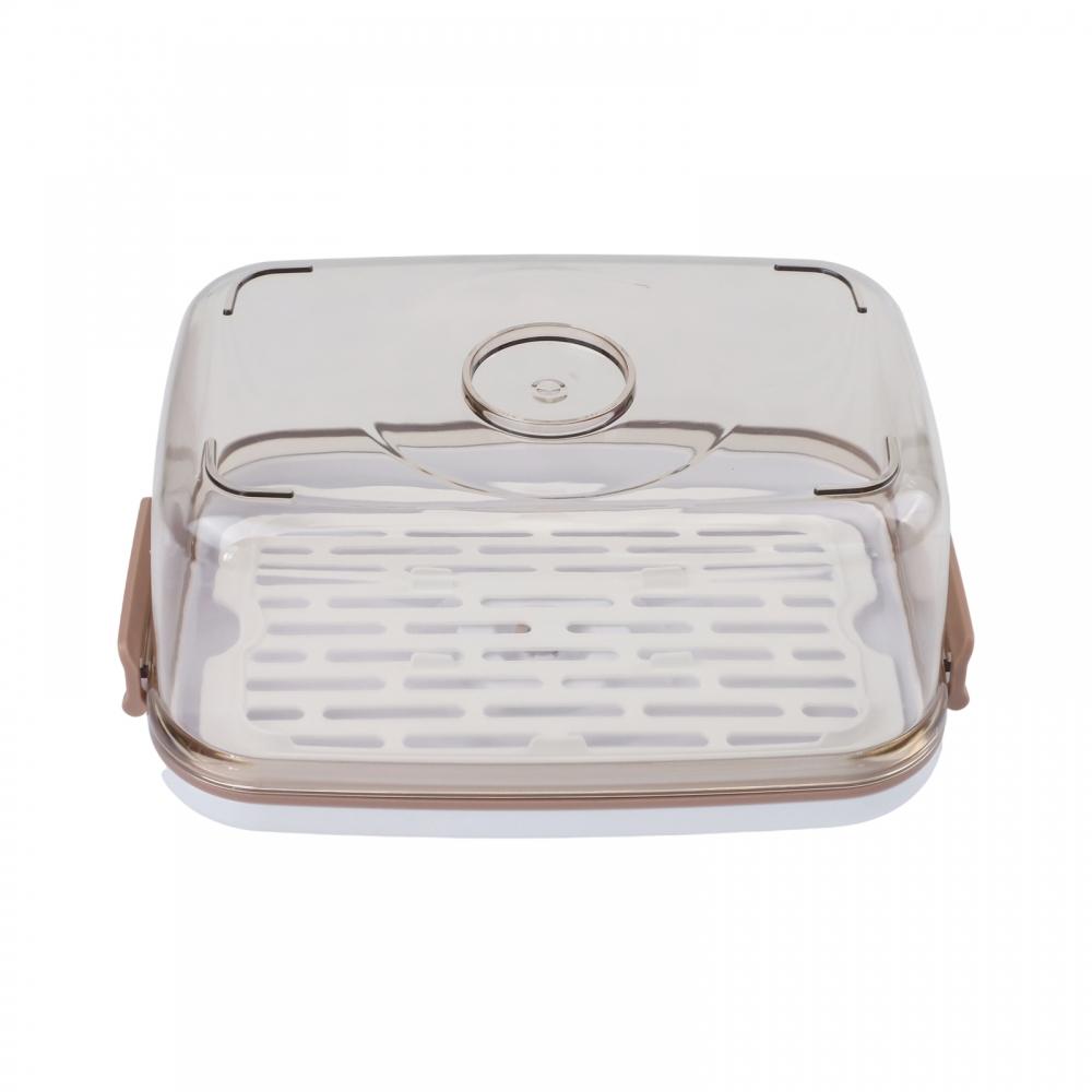 2.3L Food Storage Box ABS Long-lasting One-Handed Operation