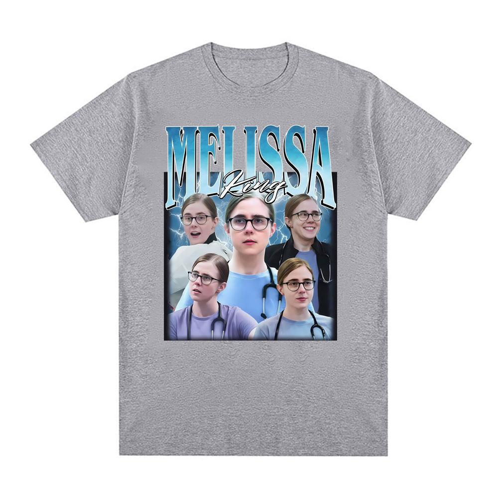 Melissa King Vintage Funny Doctor Meme T Shirt Unisexs Women Summer High Street Gothic Tshirt 100 Cotton Oversized Cozy Tshirts