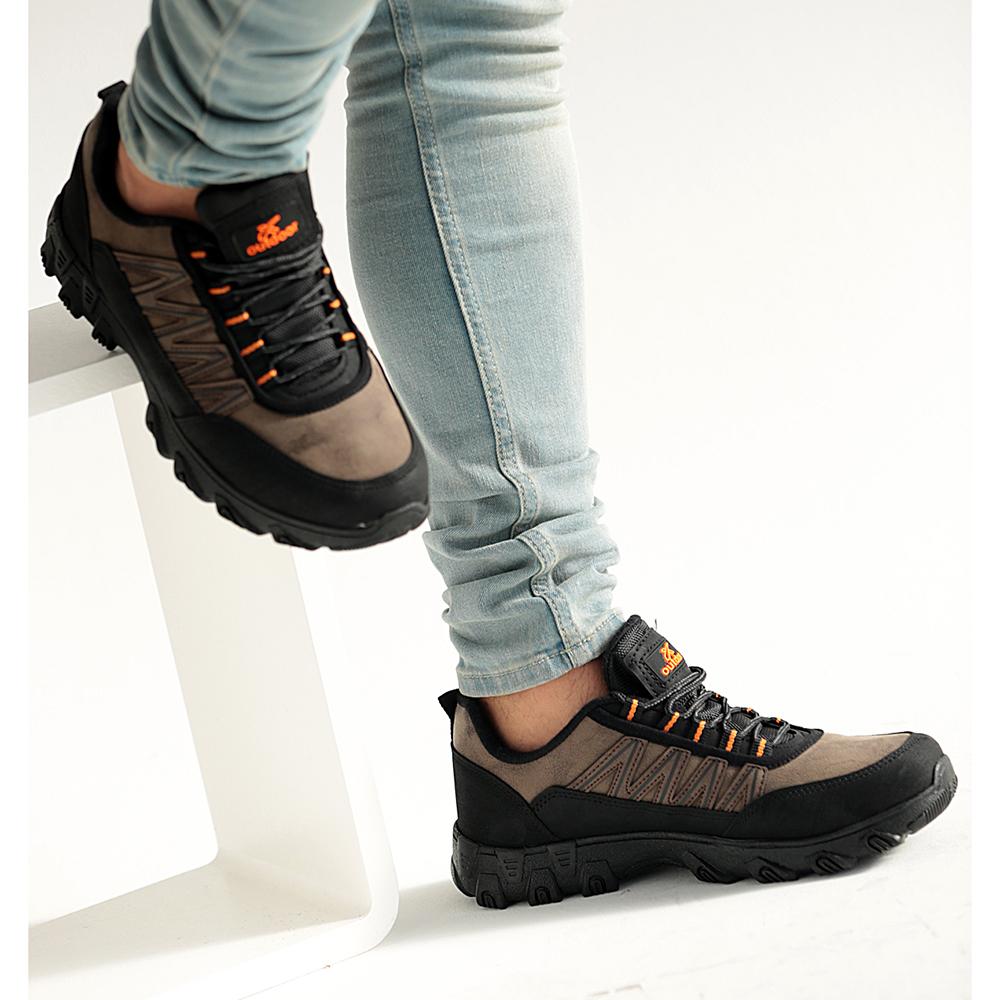 

Мужские треккинговые ботинки на шнуровке 011-01-22