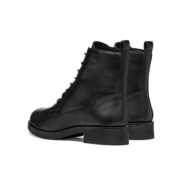 Black Geox D Rawelle D566RA 000TU C9999 Ankle Boots