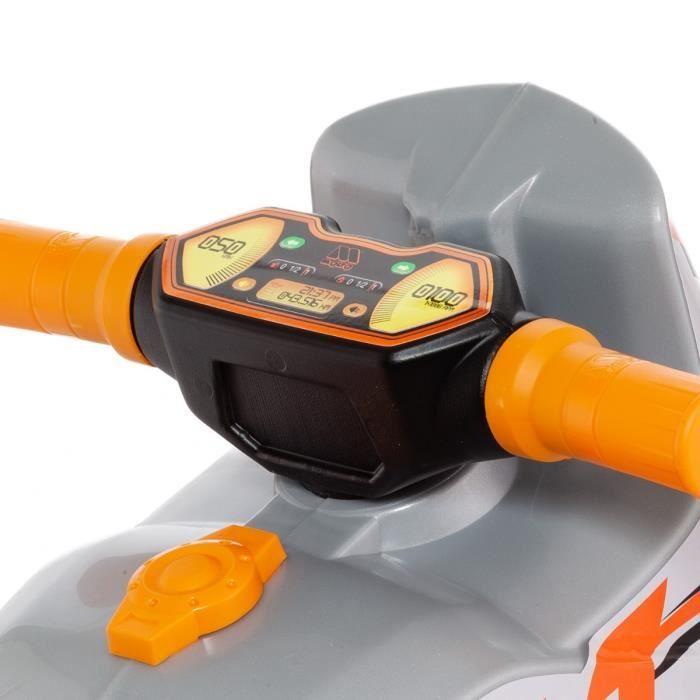 Jeździk - MOLTO - CROSS RACE MLT - Terenowy - Szary/Pomarańczowy - 29 cm