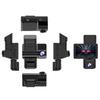 Dash Cam with Triple Recording, HD 1080P, WiFi, Infrared Night Vision, and Ultra-wide-angle Triple Lens