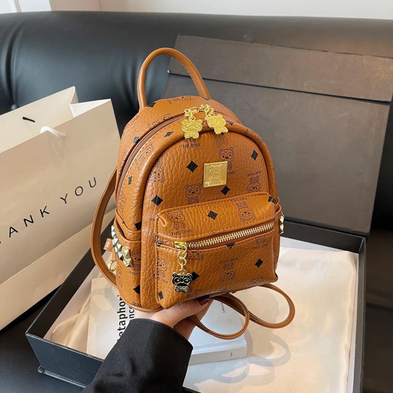 Plecak Plecak Damski Damski Nowy Modny Wysokiej klasy Torba Szkolna Dziewczęca Studentka Kolegium Podróżna Torebka Trend