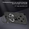 For OPPO Find X9 Ultra Wireless Charging Magnetic Ring Holder Phone Case For Find X9Ultra Soft Frame PU Leather Shockproof Cover