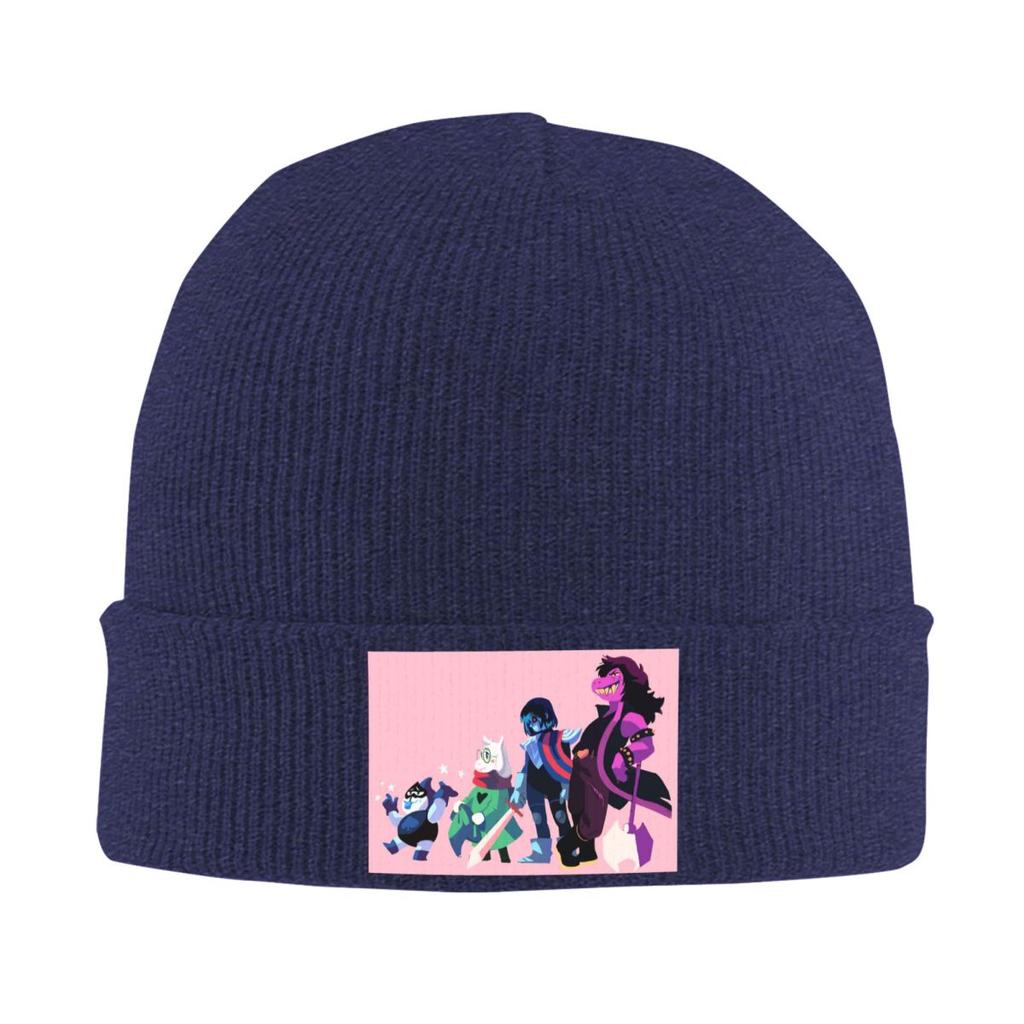 Game Deltarune Kris Ralsei Susie Warm Knitted Cap Hip Hop Bonnet Hat Autumn Winter Outdoor Beanies Hats for Men Women Adult