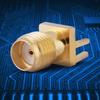 10PCS Copper SMA Female Connector 50 Ohm Impedance Gold Plated RF Connector 1.6mm Clip Edge RF Connector Adapter RF Applications