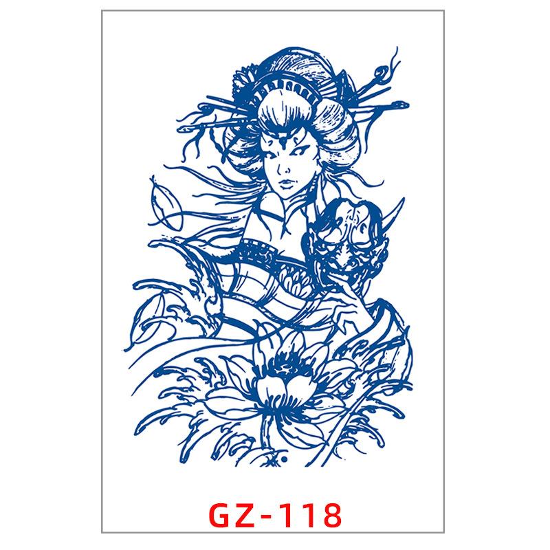 Upgraded Juice Tattoo Stickers, Long-lasting Waterproof Simulation Tattoos, Sweat-proof Line Tattoo Stickers for Both Men Women