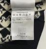 Used MONCLER White X Blackknit Women