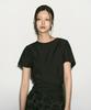 Rie Tie Back Wrap Blouse Black
