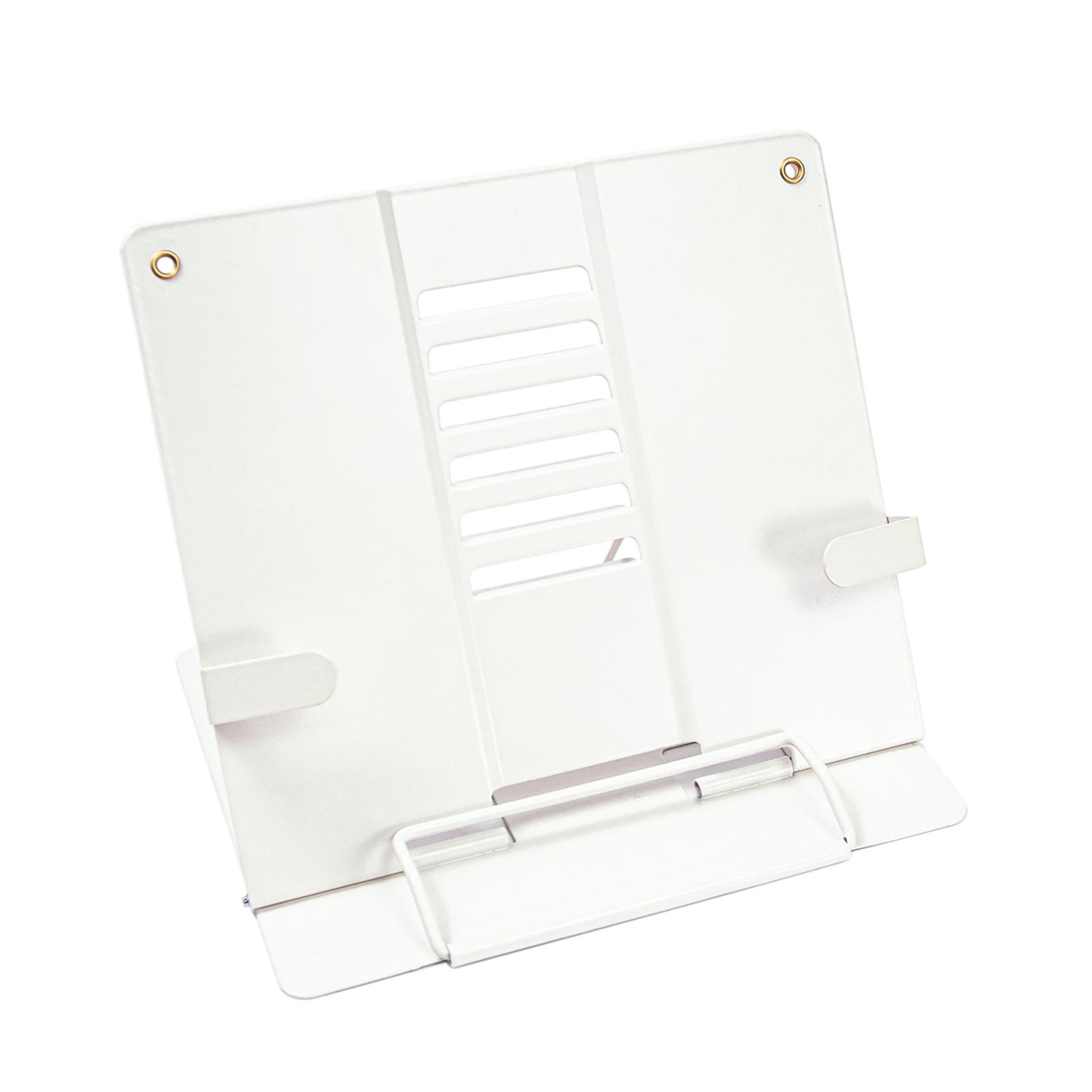 

Металлическая подставка для книг, регулируемая подставка для книг, держатель для документов, противоскользящая настольная подставка для книг, подставка для кулинарных книг, держатель для книг для чтения