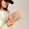 New textured short wallet large capacity fashionable folding small wallet multi-card card bag