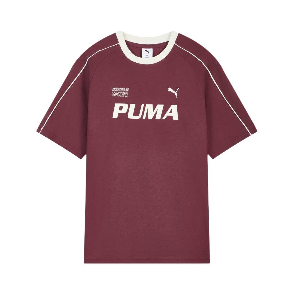

Puma Cool Technology Retro Color Block Loose Short Sleeve T-Shirt Unisex Tops 695496-28 S