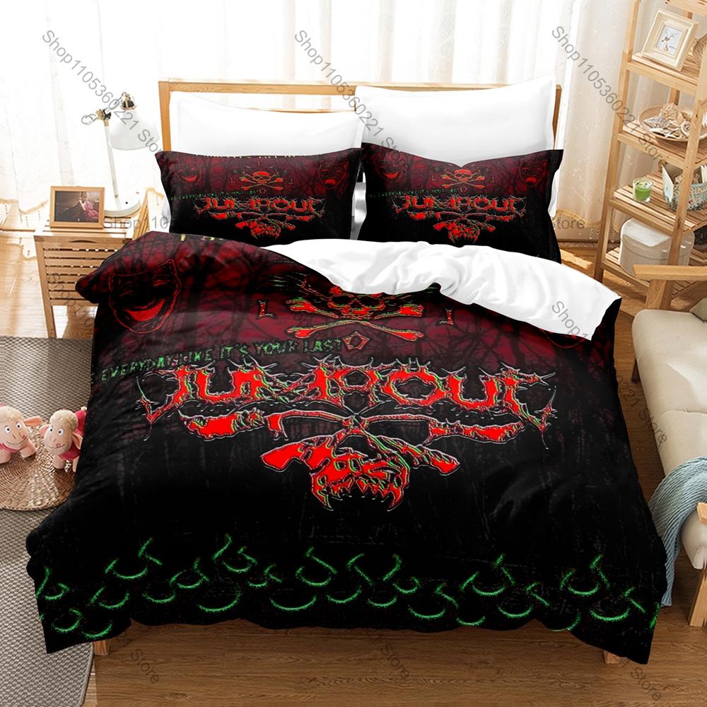 OsamaSon Fan Merch Duvet Cover + 2 Pillowcases, Stylish Art Print Bedding for Rap Music Lovers Collection