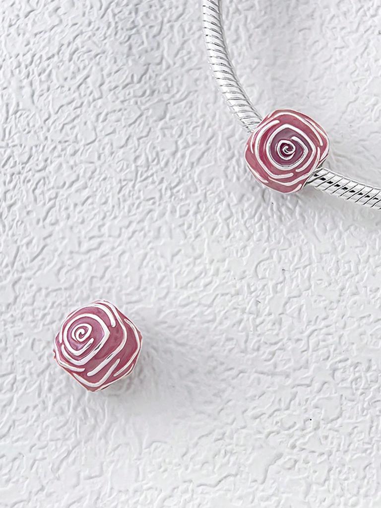 Koper Verguld Originele Bedels Valentijnsdag Liefde Rozen Kralen Passend voor Armband Dames Sieraden Cadeau