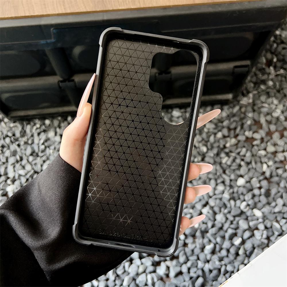 Luxury Four Corner Shockproof Leather Case For Samsung Galaxy S26 Ultra S26 Plus Official Business Matte TPU Soft Phone Cover