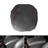 Car Black Leather Center Console Armrest Box Cover For Hyundai Tucson 2015-2018