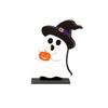 Halloween Wooden Ornament Cute Decor for Party Desktop Display