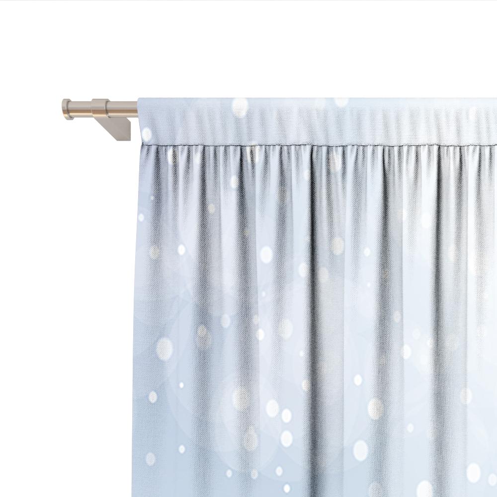 2PC Home Decoration Curtains, Beautiful Scenery With Pole Pocket Curtains, Kitchen, Coffee Shop, Living Room, Balcony, Garden