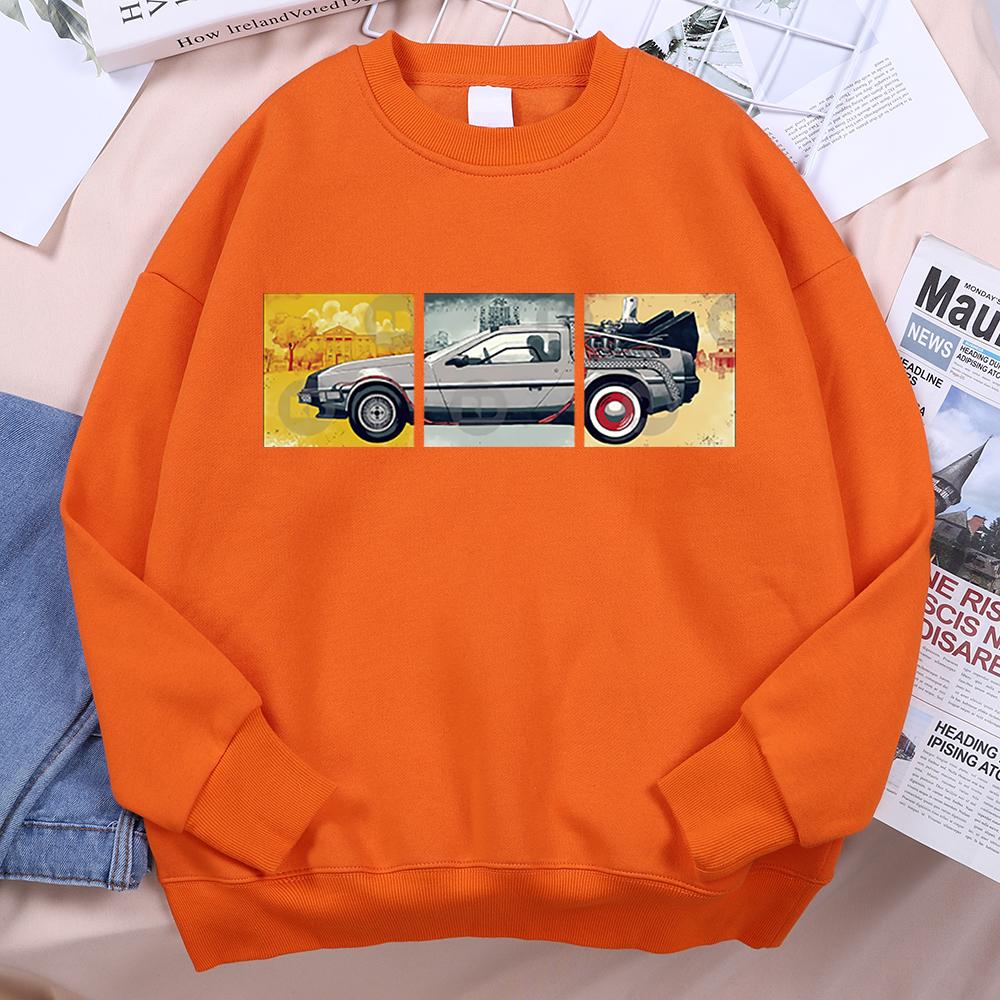 Car Men Women Clothing Loose Hoody Casual Autumn Clothes Cartoon Hip Hop Sweatshirt Fleece Hoodie