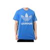 adidas Originals Logo Quick-Dry Breathable Comfortable Short Sleeve T-Shirt Men Tops Blue S19233