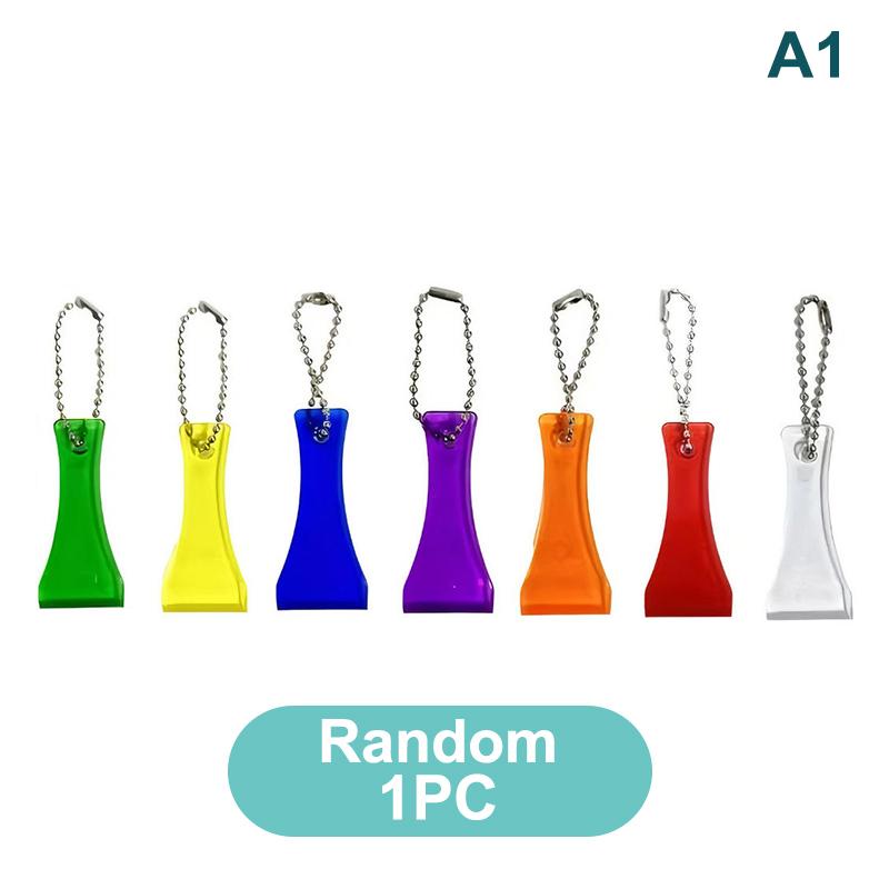 

New Multi-Functional Lottery Scratch-Off Tool Scratch-Off Keychain Key Ring Sticker Remover Removes Stains Ideal For Games