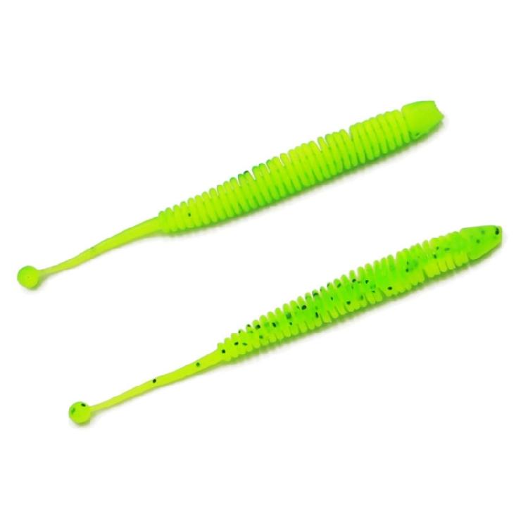 4.8/6/8cm Artificial Worm Baits Saltwater Fishing Tackle Accessories for Trout Fishing Soft Lures Paddle Tail Baits