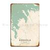 Kokkola Finland Metal Plaque Cinema Wall Decor Club Bar Customized Club Tin Sign Poster