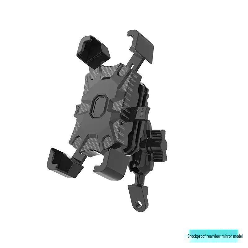 Universal 360° Rotation Mobile Phone Holder for Electric Motorcycles and Food Delivery Riders