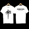 2025 for Zontes G1 125 ZT125 G1 ZT125U ZT 125 U ZX New Combed Short Sleeve T-shirt Women's Round Neck Printed Logo Men T-shirt