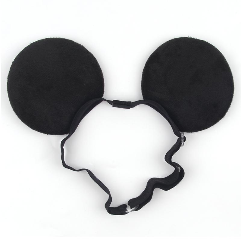 

Дисней Мышиные Ушки Регулируемая Эластичная Повязка на Голову для Младенца Взрослого Пайетки 5 Бант Повязка для Волос Фестиваль Вечеринка DIY Аксессуары для Волос