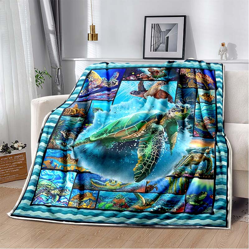 Lion Deky Throw Deky Houbové Deky Trippy Alien Deky pro dospělé Deky Králičí deka