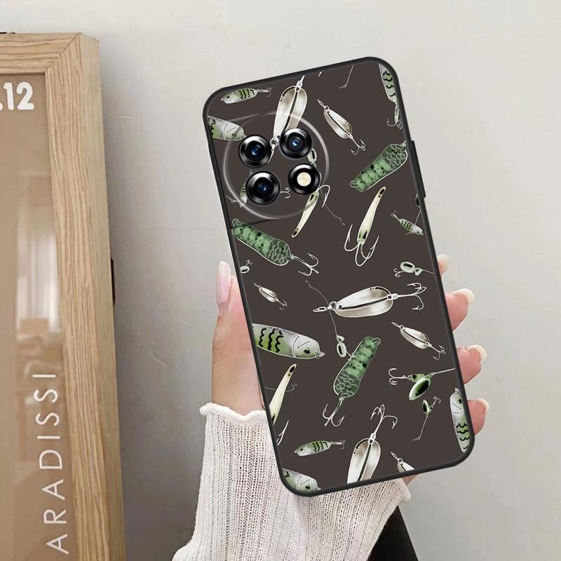 Fishing Tackle Case For OnePlus Nord CE 5 2 3 4 Lite N20 N30 OnePlus 15 13 12 10 R 13T 10T 11 9 10 Pro Cover