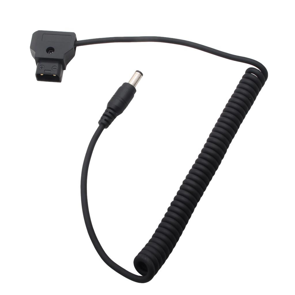 Eonvic D-Tap Verlängerungskabel Spiralförmig – Für DSLR-Rig, 2 M, Stecker Zu Stecker, Hochwertig