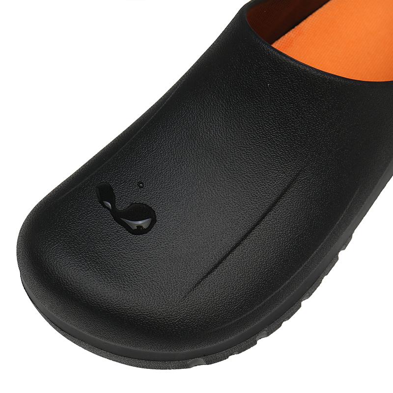 Fashion New Men's Chef Kitchen Working Slippers Garden Shoes Summer Breathable Mules Clogs Men Anti Slip Unisex Shoes Sandals