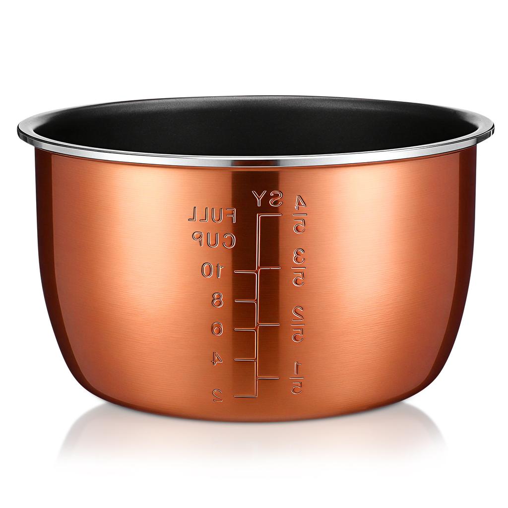 Electric Pressure Cooker Non-Stick Inner Pot Aluminum Alloy High Temperature Resistant Cooker Liner Pan Rice Soup Cooking