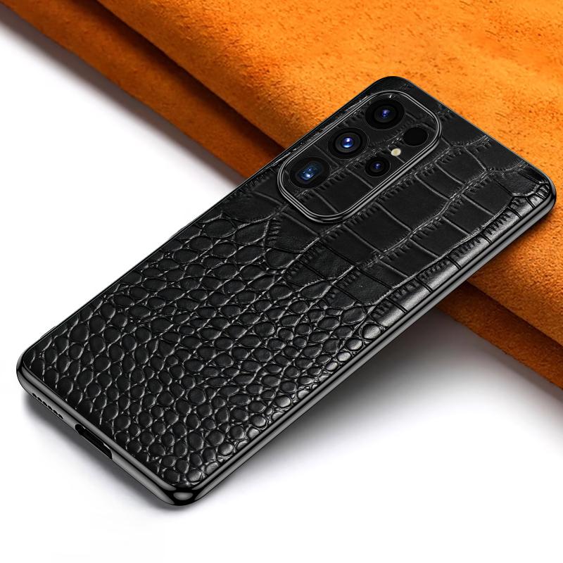 Originální pouzdro na telefon z hovězí kůže pro Samsung Galaxy S 24 S24 Ultra Luxury Back Cover