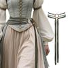 Medieval Long Rope Ring Knotted Belt For Women, Norse Witch Waist Knotted Rope Belt, Viking Renaissance Costume Accessories