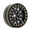 12-Spoke Wheels Brass Beadlock Rims Deadbolt- RC Crawler RC Car Upgrade Parts for 1/18 TRX4M 1/24 SCX24 Beadlock Wheel