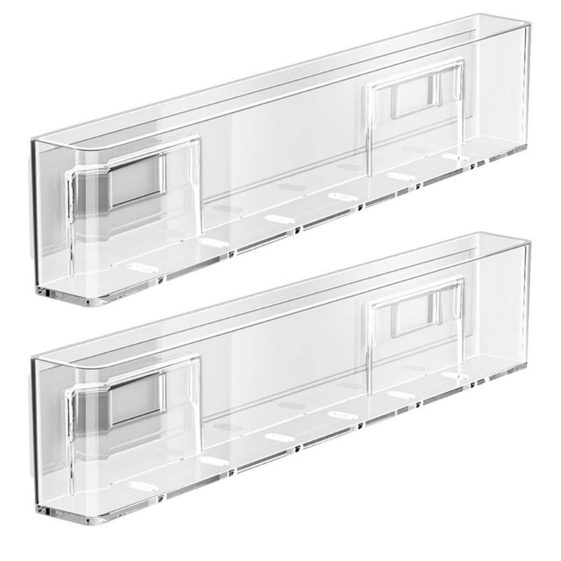 Pet Material Acrylic Book Display Stand Versatile Acrylic Wall Mount Magazine Holder Easy to Clean Book Support Holder